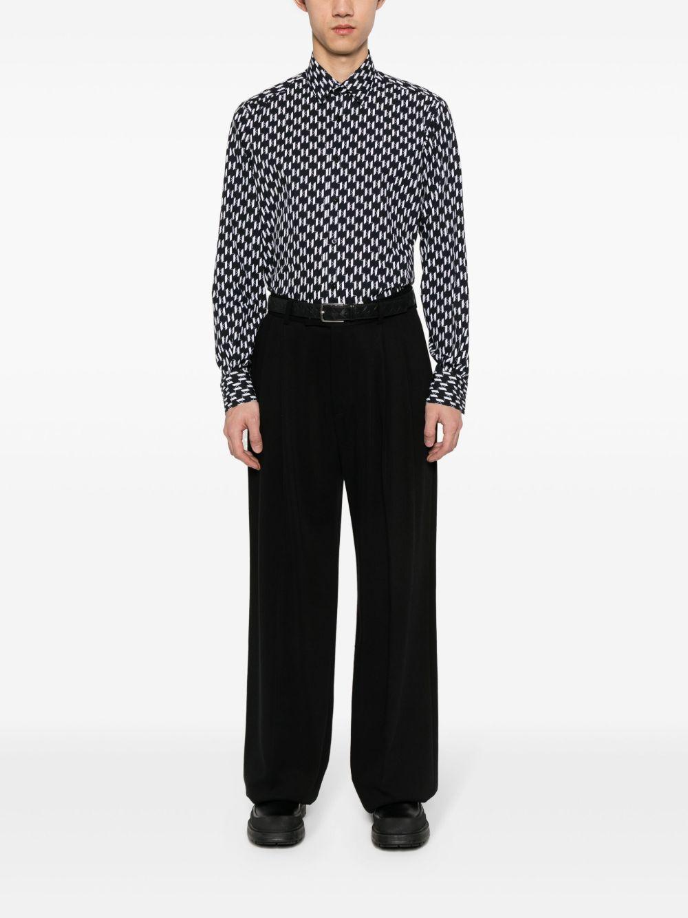 all-over logo print shirt Product Image