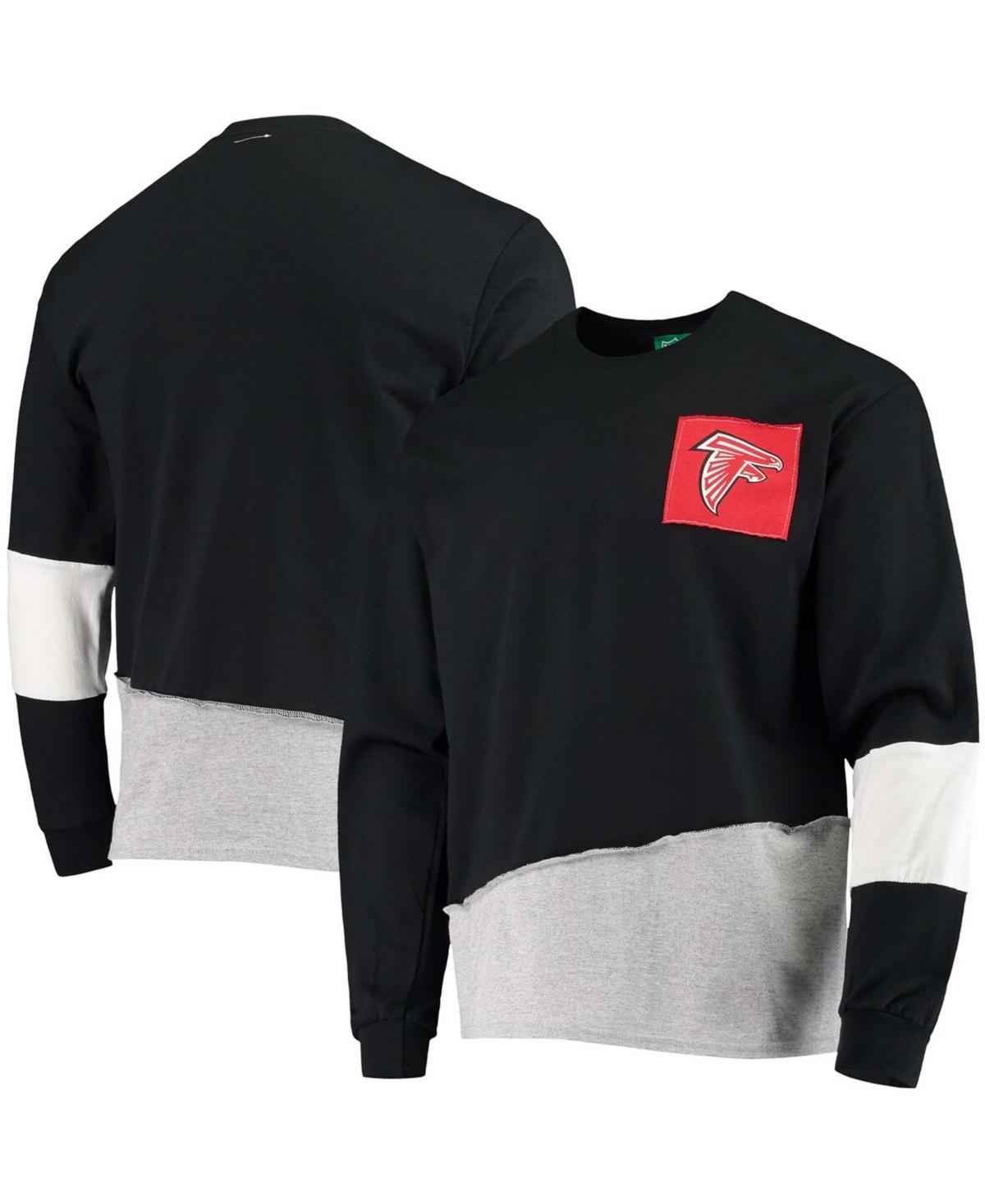 Mens Refried Apparel Atlanta Falcons Sustainable Angle Long Sleeve T-Shirt Product Image