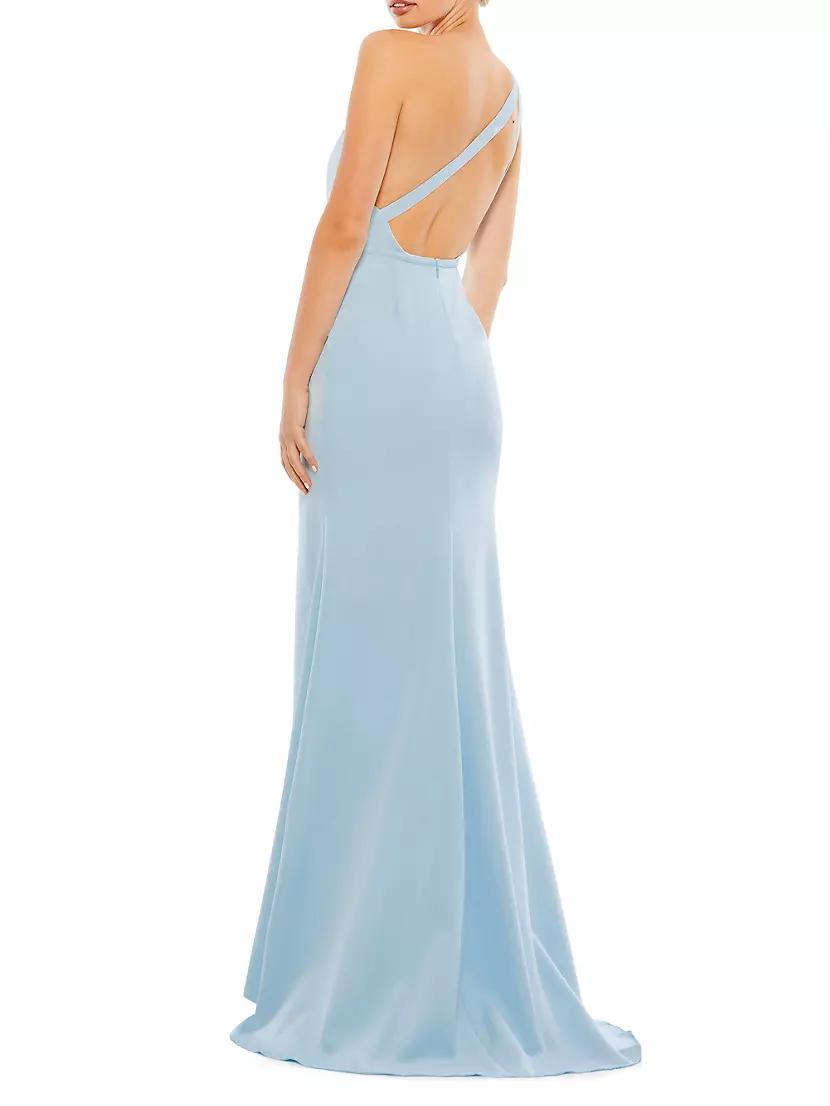 One-Shoulder Trumpet Gown Product Image