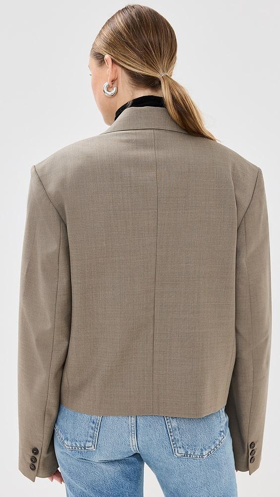 AGOLDE Callie Cropped Blazer | Shopbop Product Image