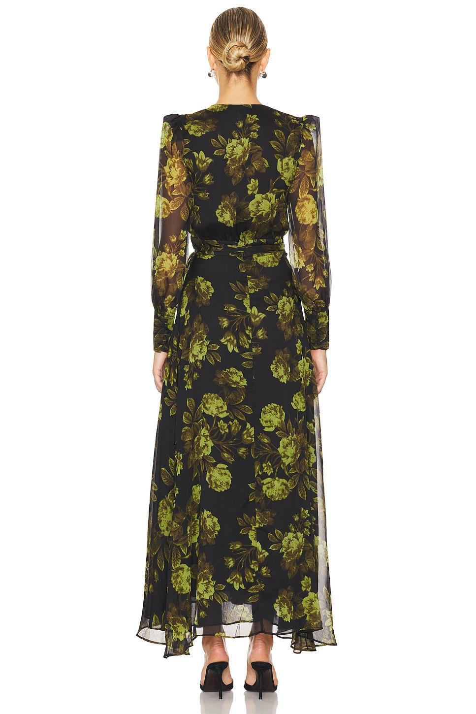 Lucianna Maxi Wrap Dress Bardot Product Image