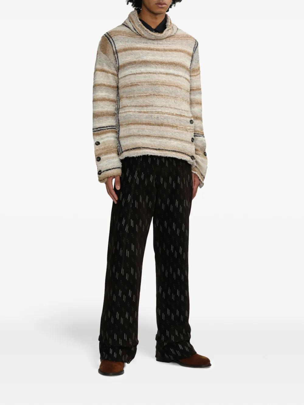 KIKO KOSTADINOV Brown Jacklight Trousers Product Image