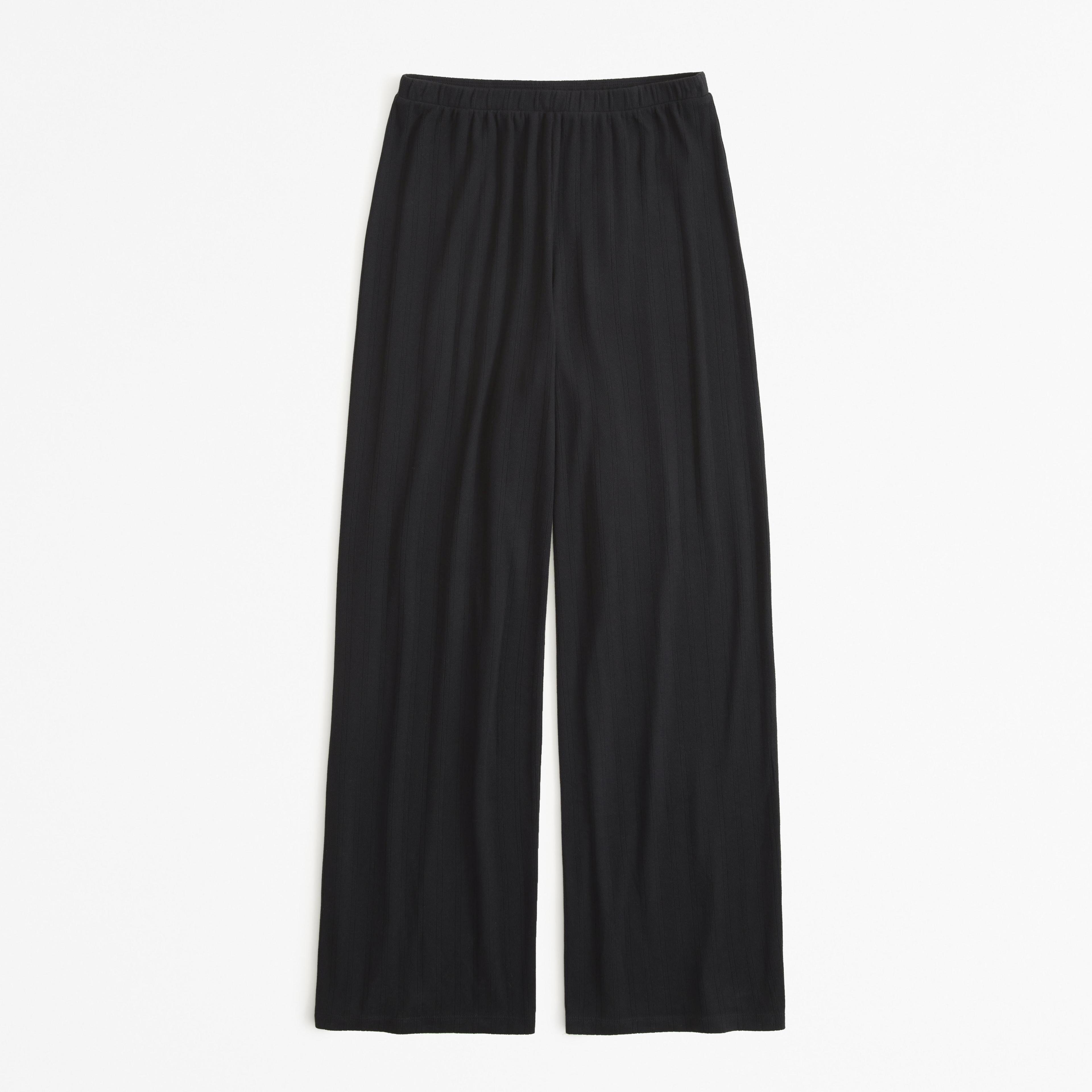 Pointelle Wide Leg Pant Product Image