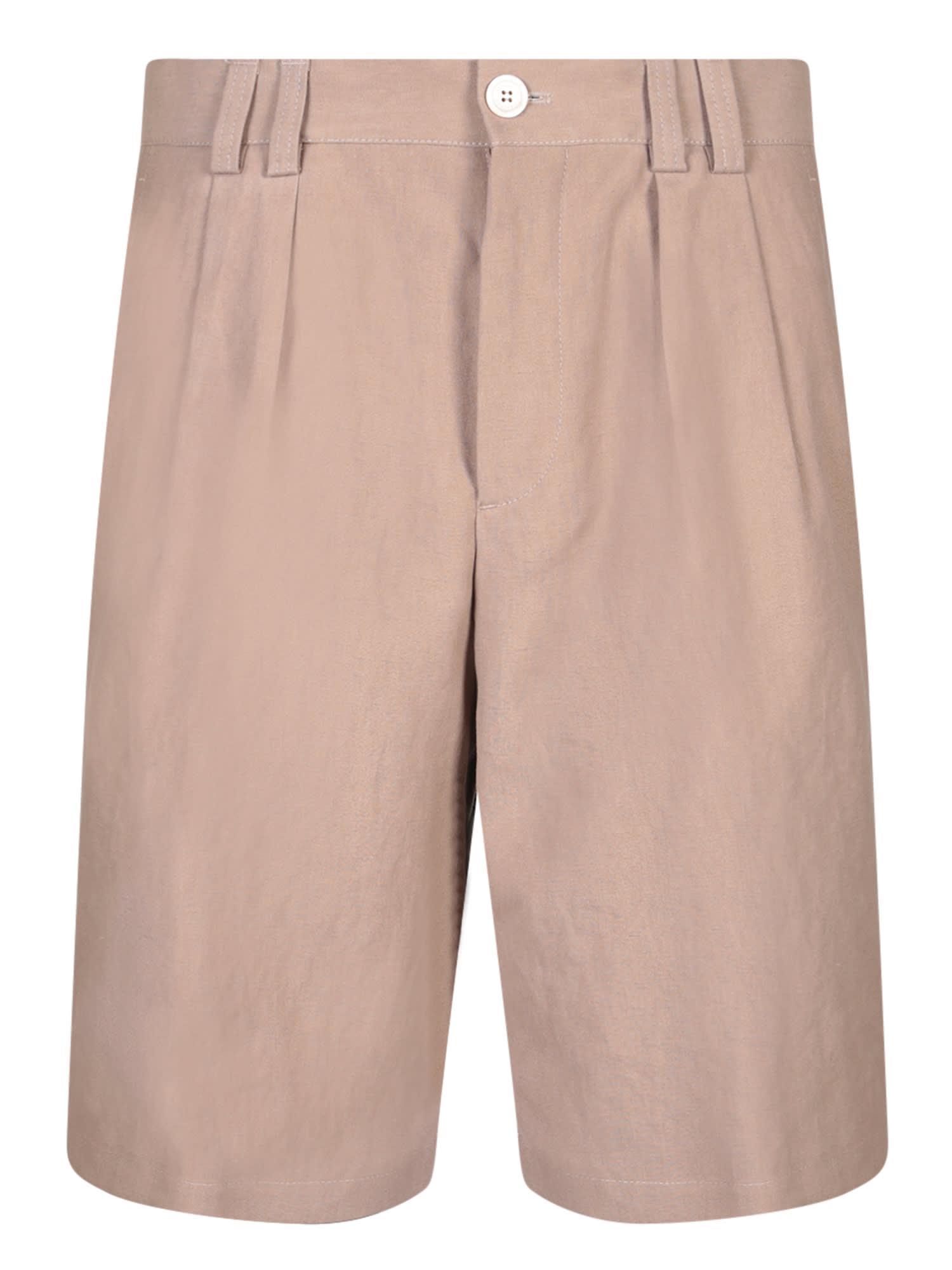 BRUNELLO CUCINELLI Shorts In Beige Product Image