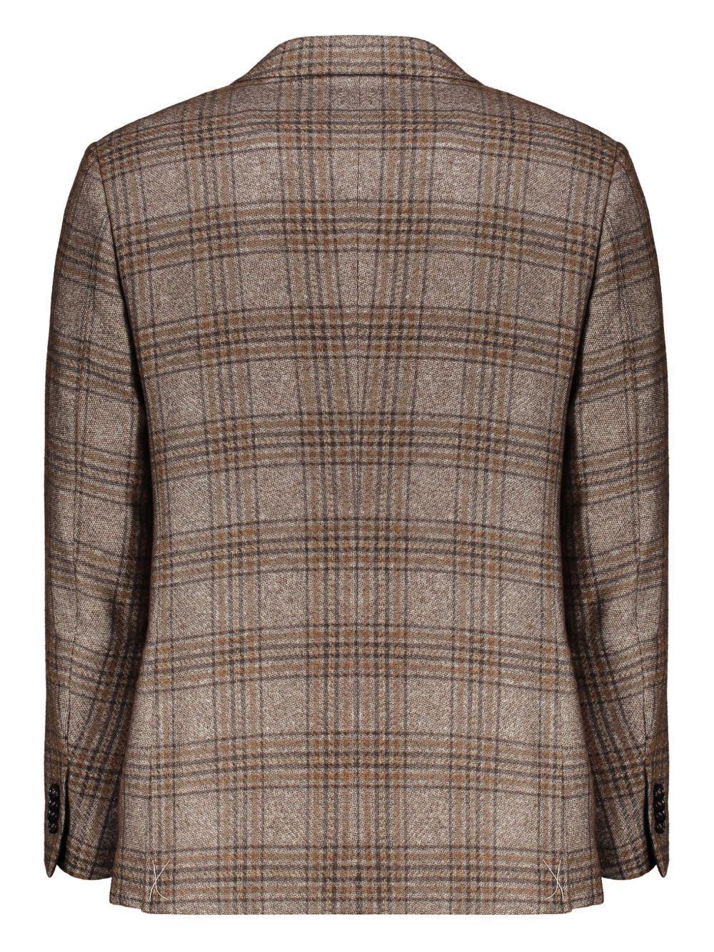 checked blazer Product Image