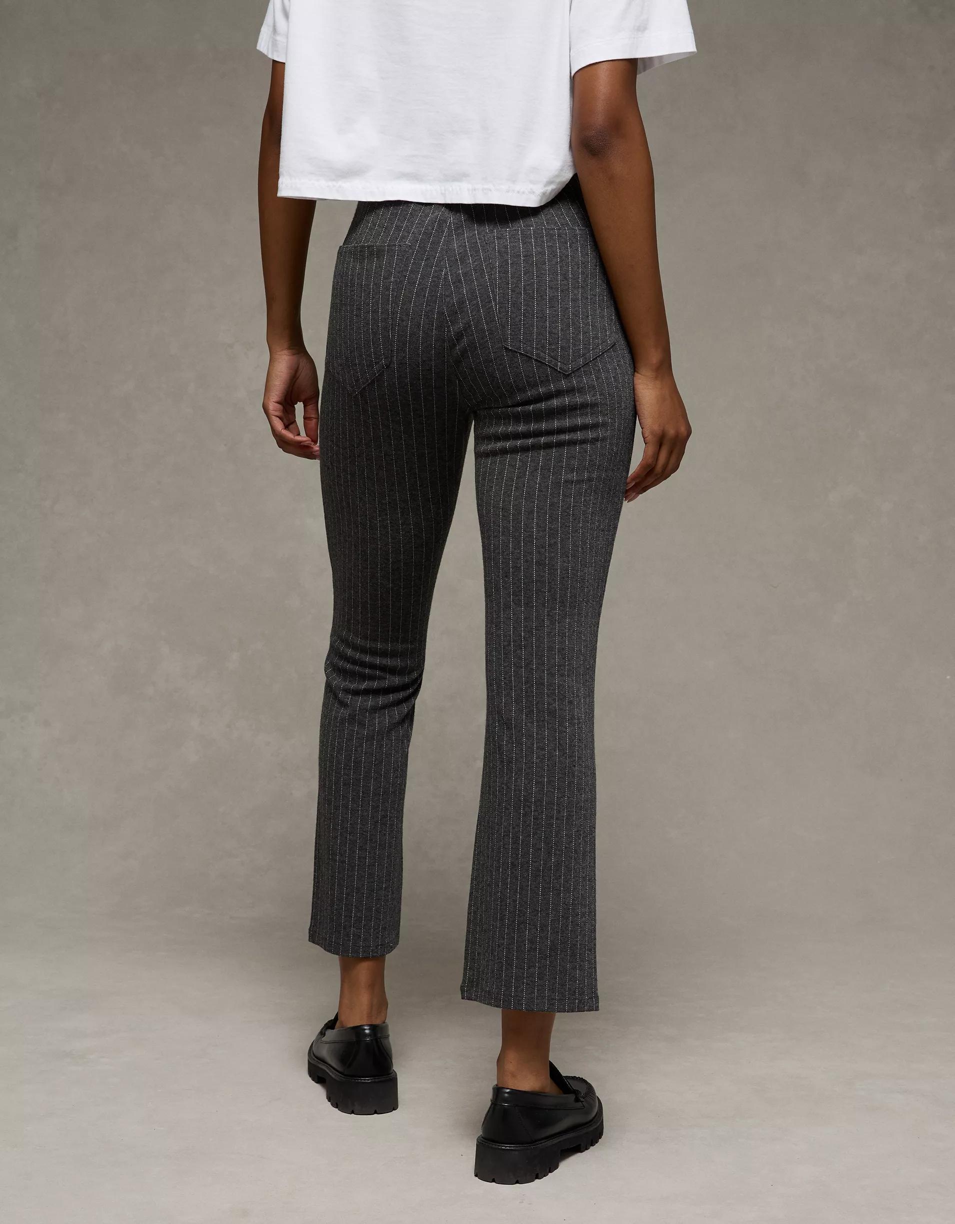 AE Stretch High-Waisted Ankle Skinny Kick Pant Product Image