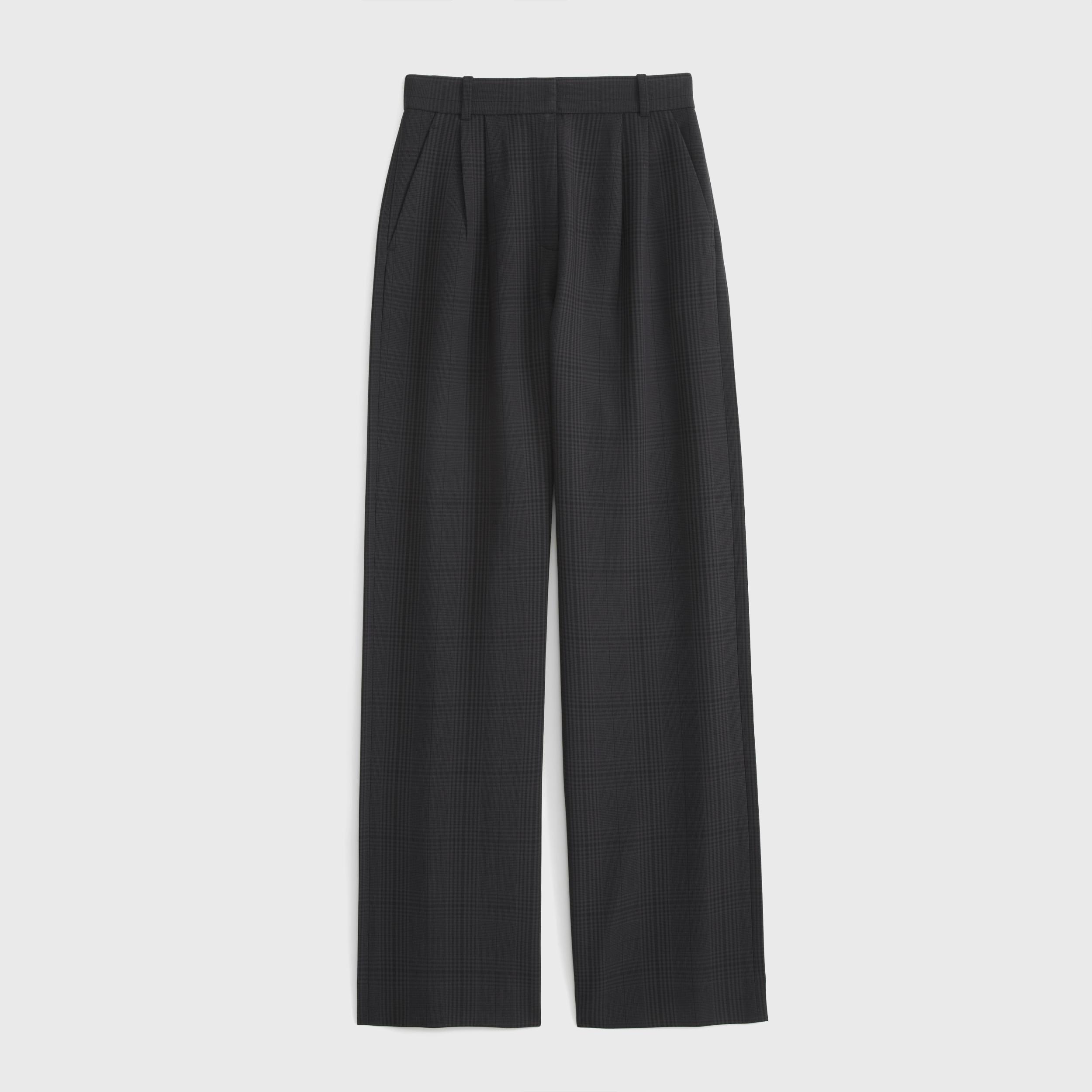Curve Love A&F Sloane Tailored Wide Leg Pant Product Image