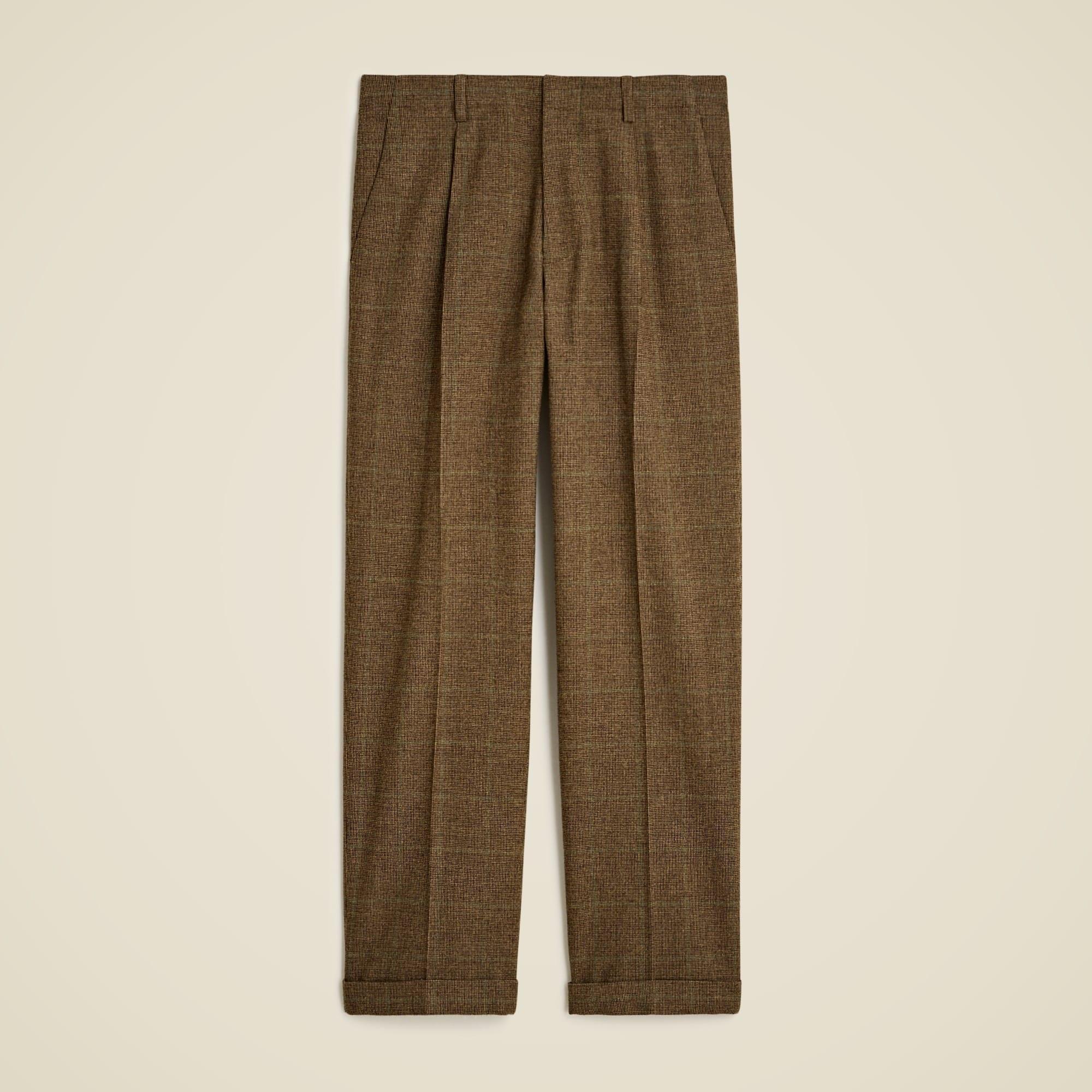 Kenmare Relaxed-fit suit pant in merino wool Product Image