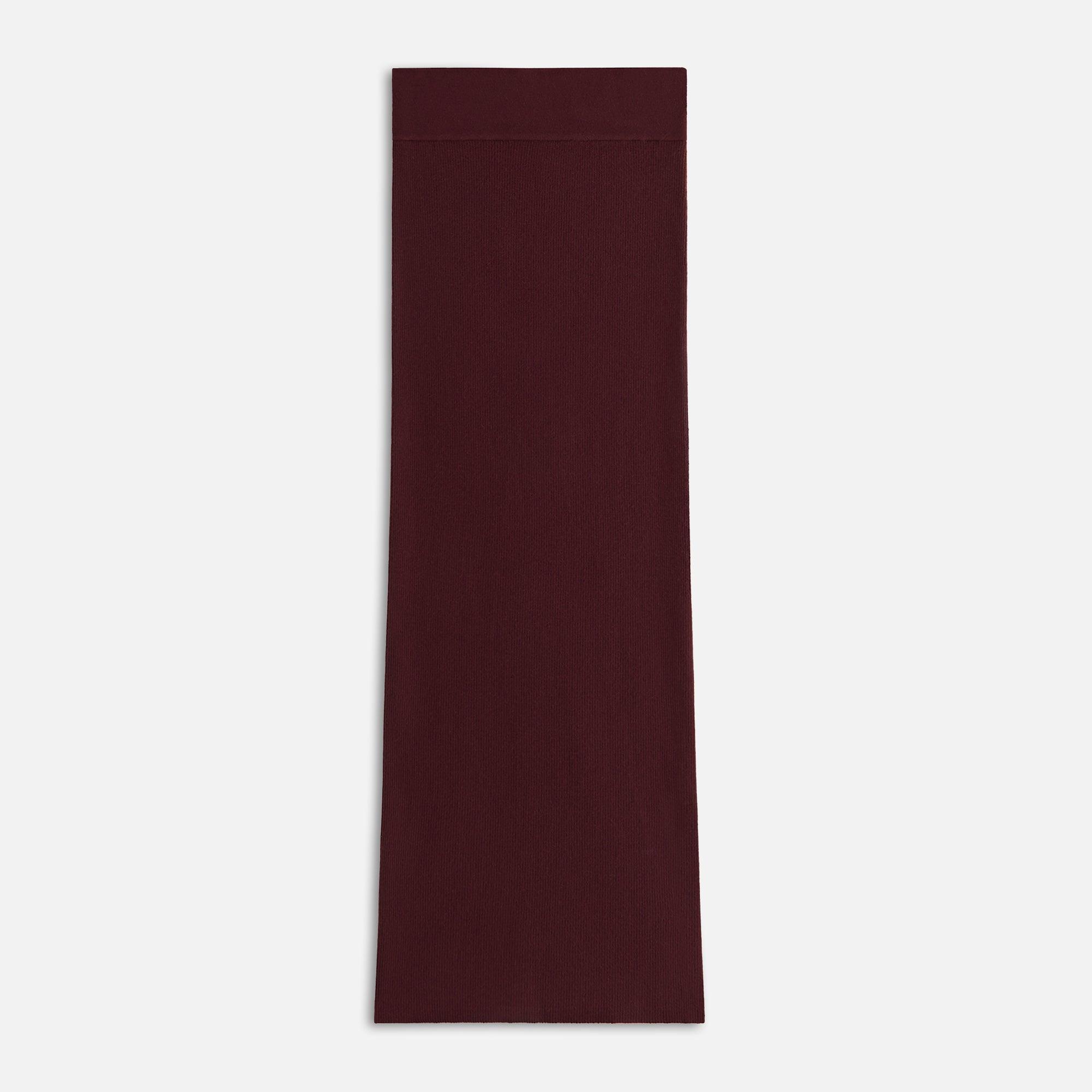 Kith Women Arys Rib Maxi Skirt - Magma Female Product Image