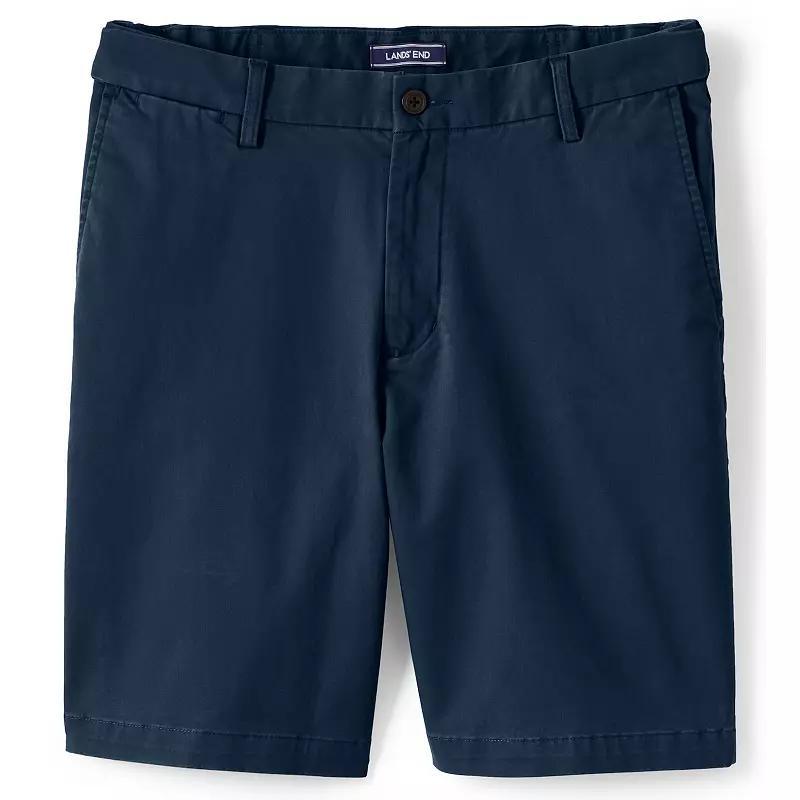 Men's Lands' End 9-inch Comfort-Waist Comfort-First Knockabout Chino Shorts, Size: 34, Green Product Image