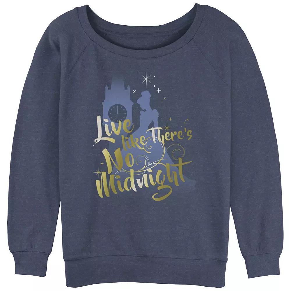 Disney's Lilo & Stitch Juniors' Rocker Stitch Slouchy Terry Graphic Pullover, Girl's, Size: Small, Black Product Image