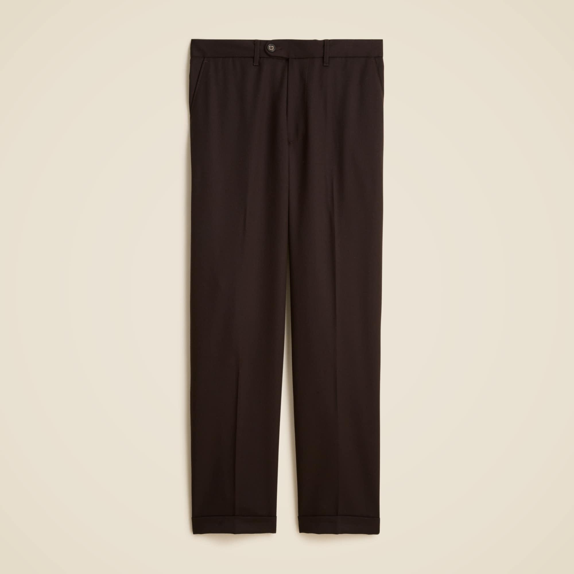 Classic creased wool trouser Product Image