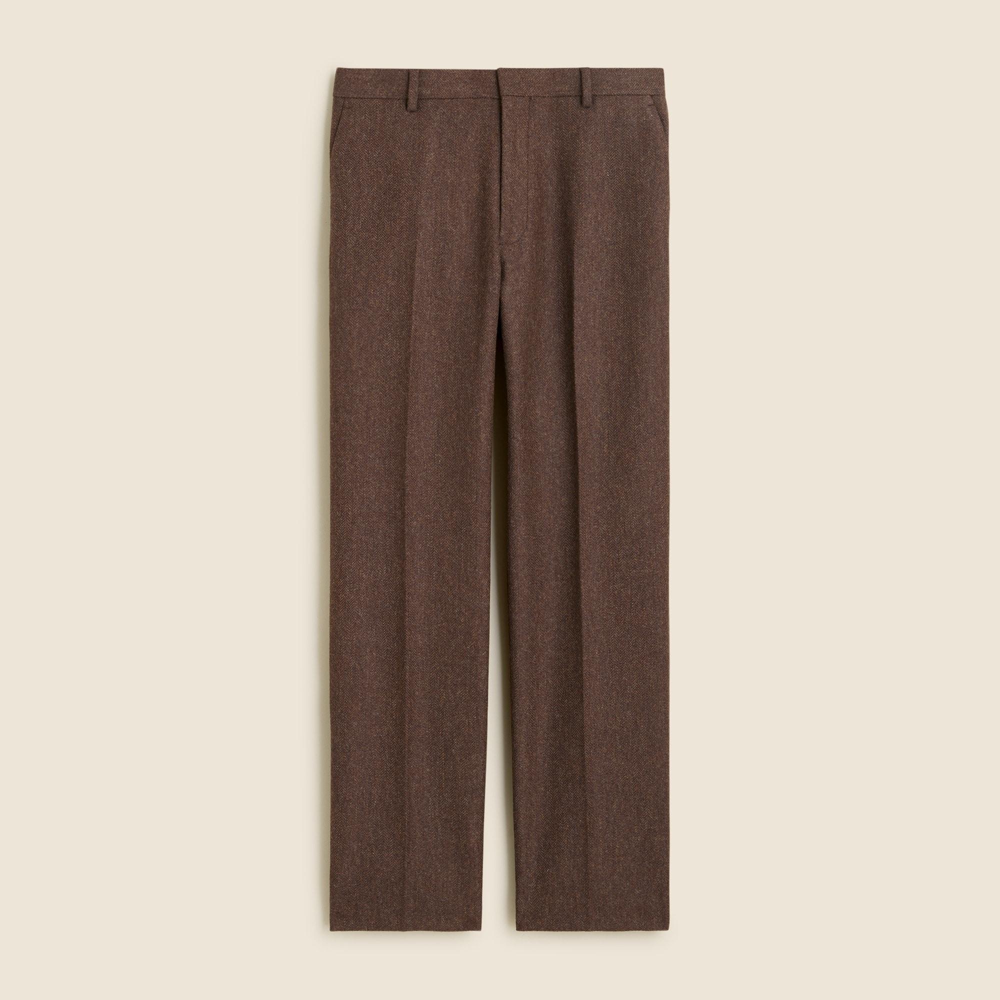 Kenmare Relaxed-fit suit pant in English cotton-wool blend Product Image