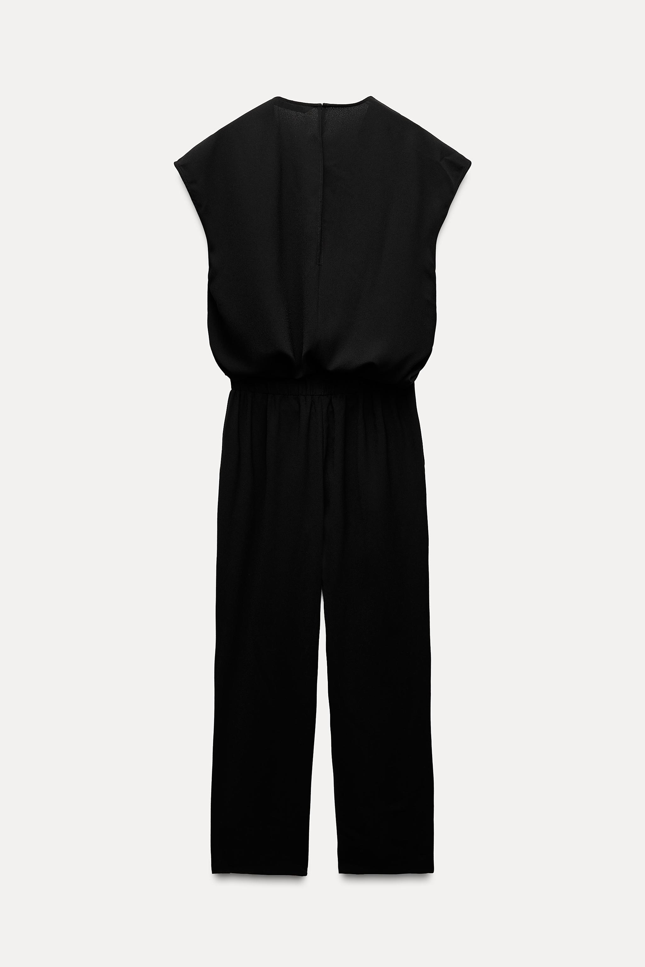 LONG BELTED JUMPSUIT Product Image