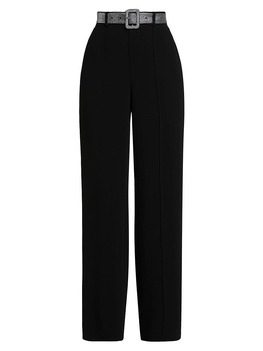 Womens Ester Rhinestone-Belted Pants Product Image