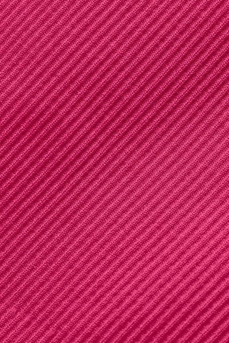 Seamless Ribbed Favorite Bra Tank - Pink Summer Crush Product Image