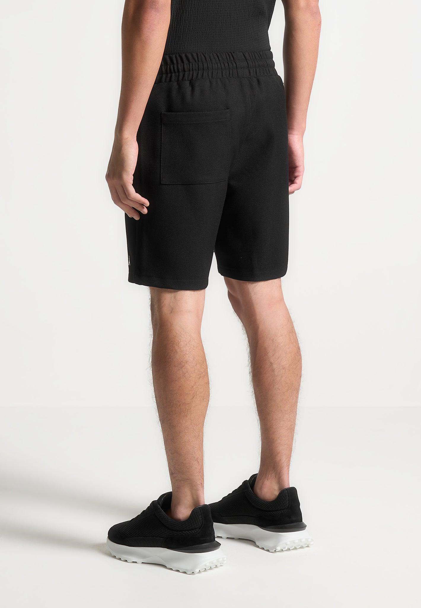 Eiffel Twill Shorts - Black Male Product Image