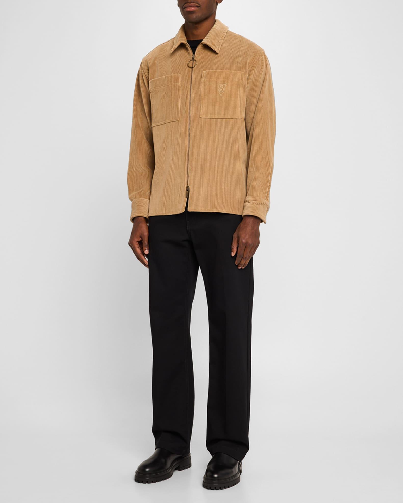 Men's Corduroy Zip Overshirt Product Image