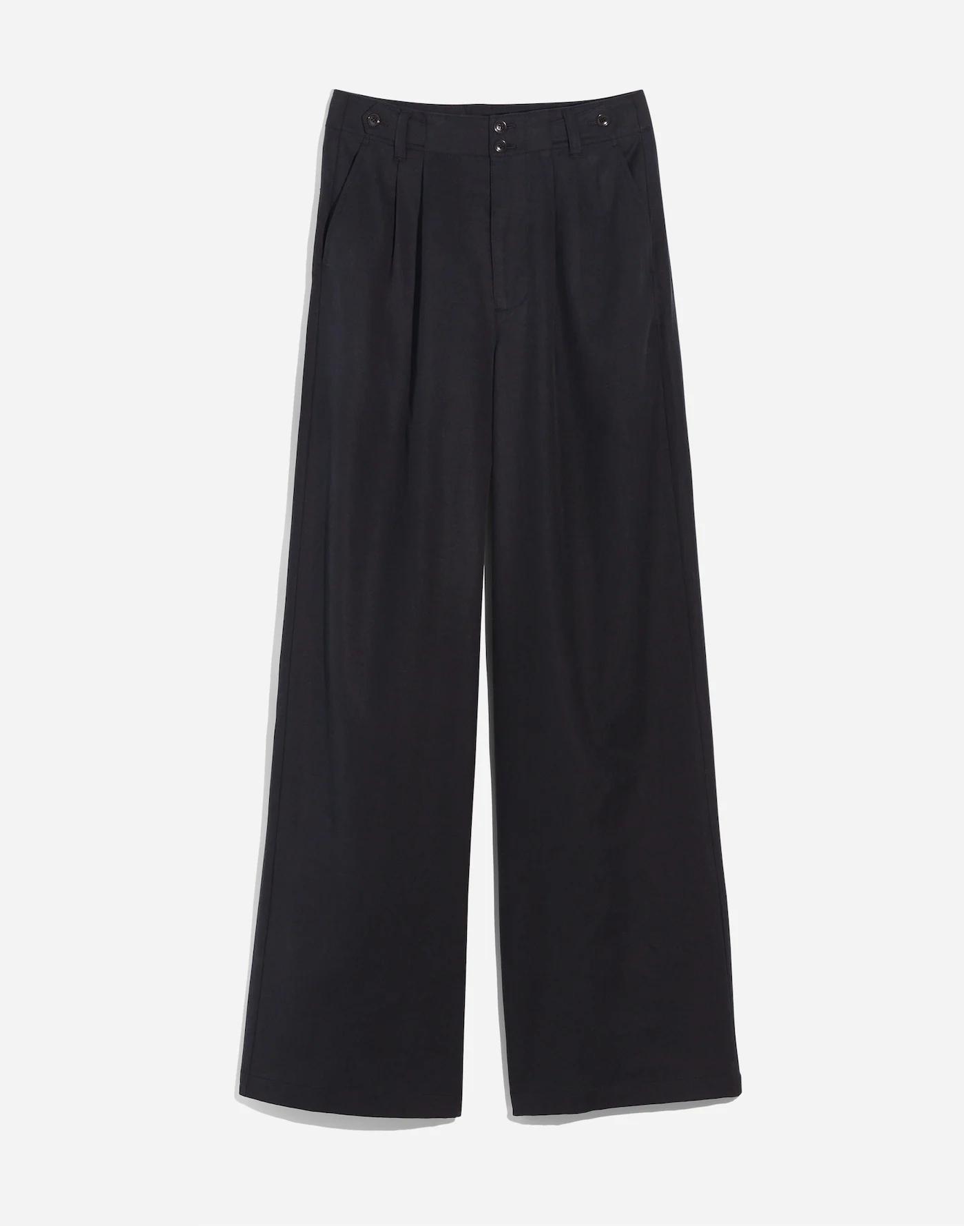 The Petite Harlow Wide-Leg Pant Product Image
