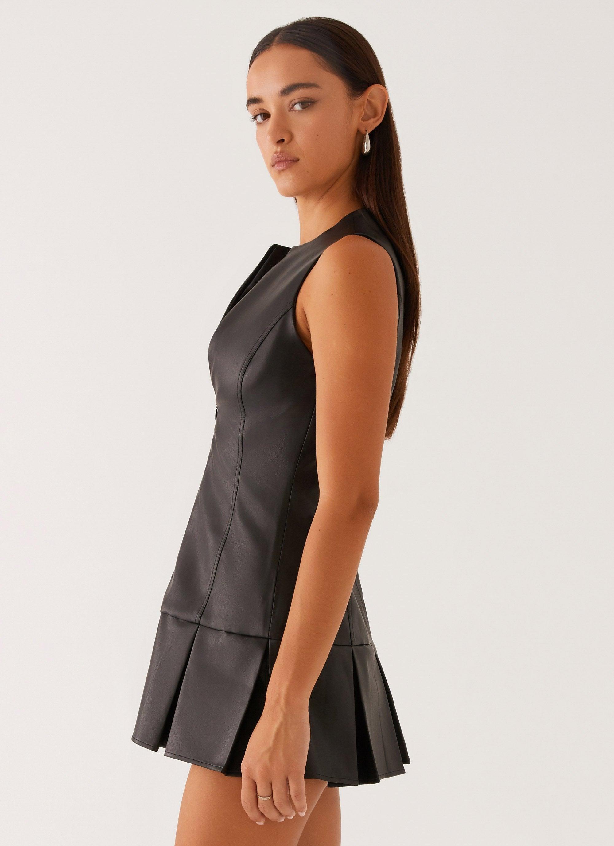 Flynn Mini Dress - Black Product Image