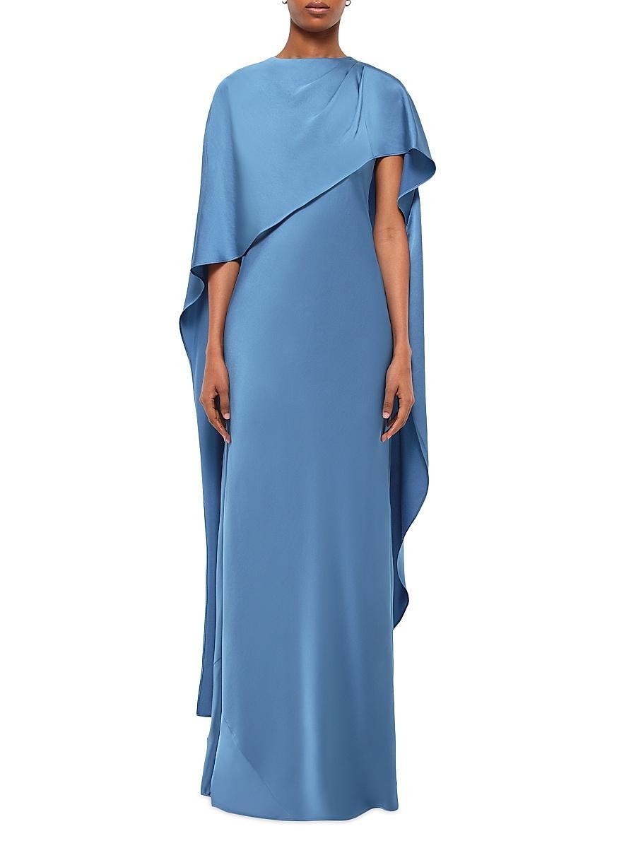 Womens Izel Cape Gown Size 0 Product Image