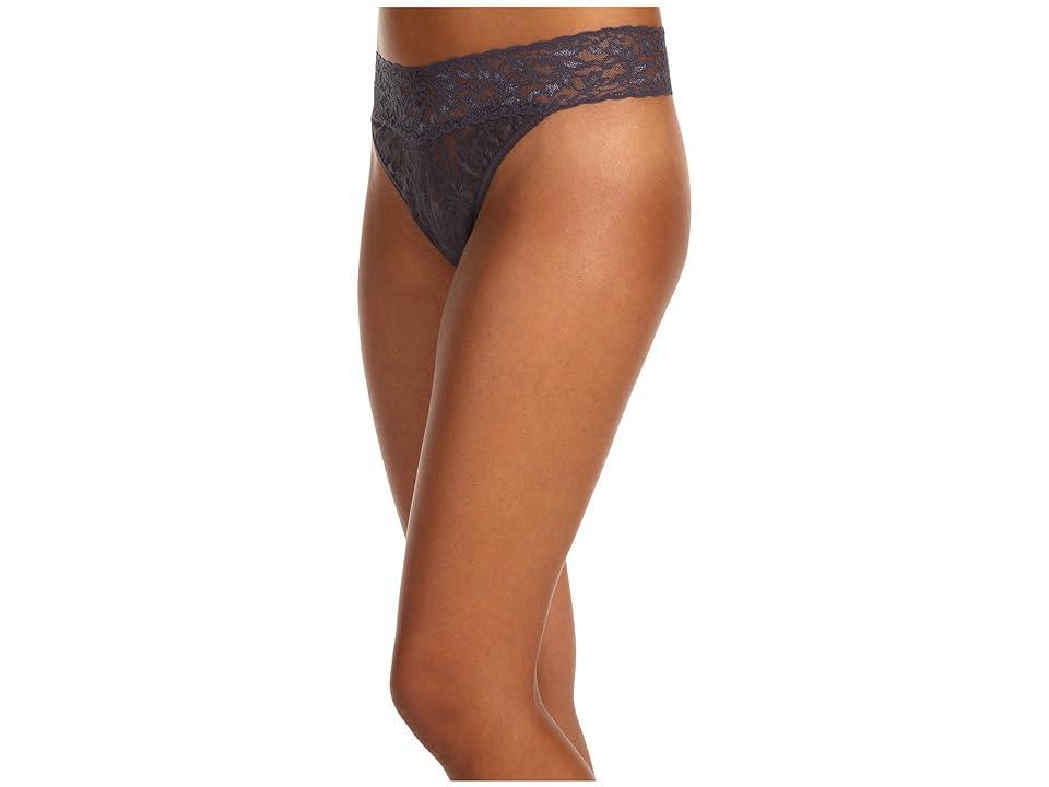 Signature Lace Original Rise Thong Product Image