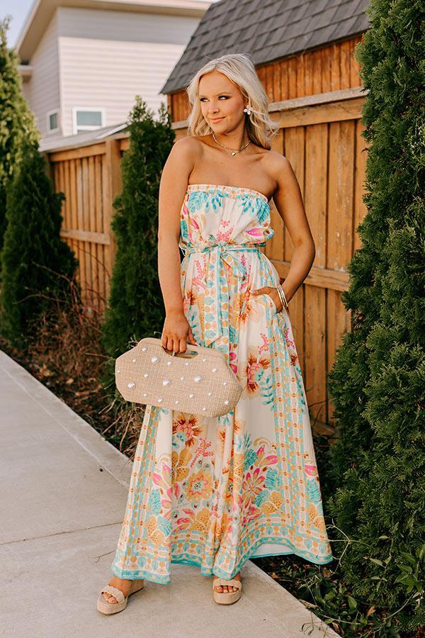 Tropical Retreat Wide Leg Jumpsuit Product Image