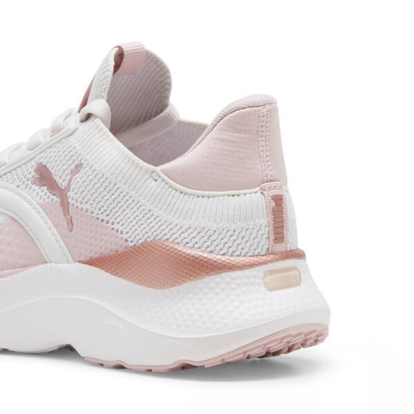 PUMA SOFTRIDE Mayve Running Shoes Women in Feather Grey/Mauve Mist/Rose Gold Product Image