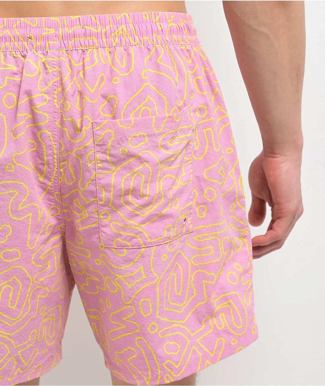 $AD BOYZ by Junior H X Lost Hills Nails Black Mesh Shorts Product Image