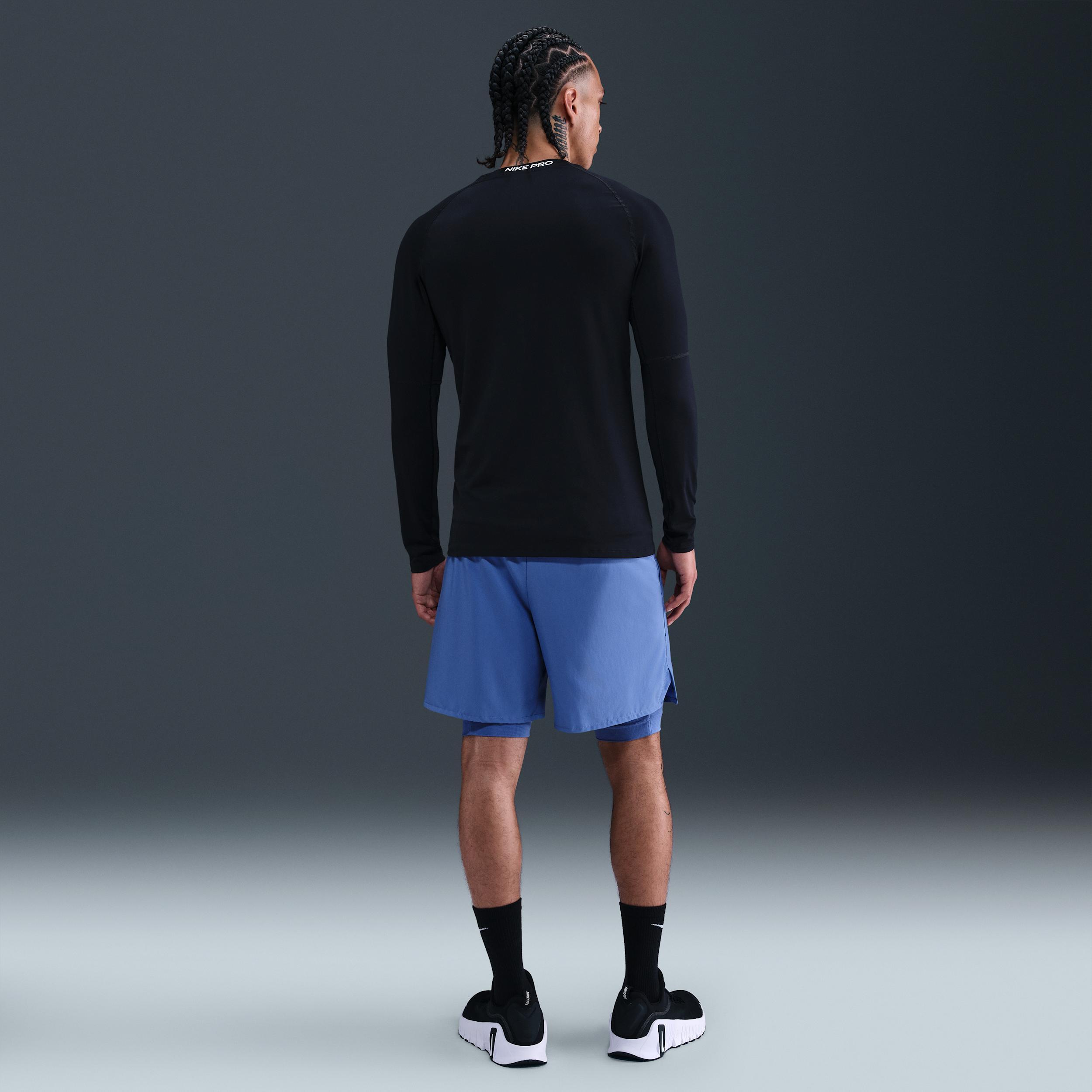 Nike Mens Unlimited Dri-FIT 7 2-in-1 Versatile Shorts | DV9334-411 Product Image