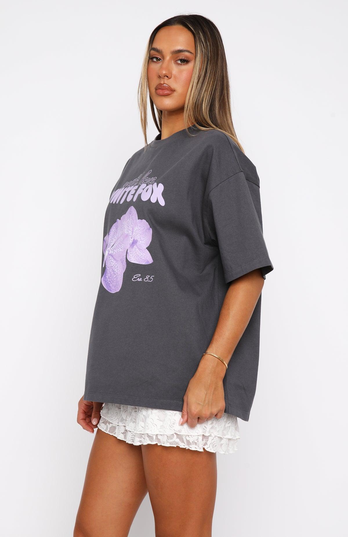 With Love Forever Oversized Tee Volcanic Product Image