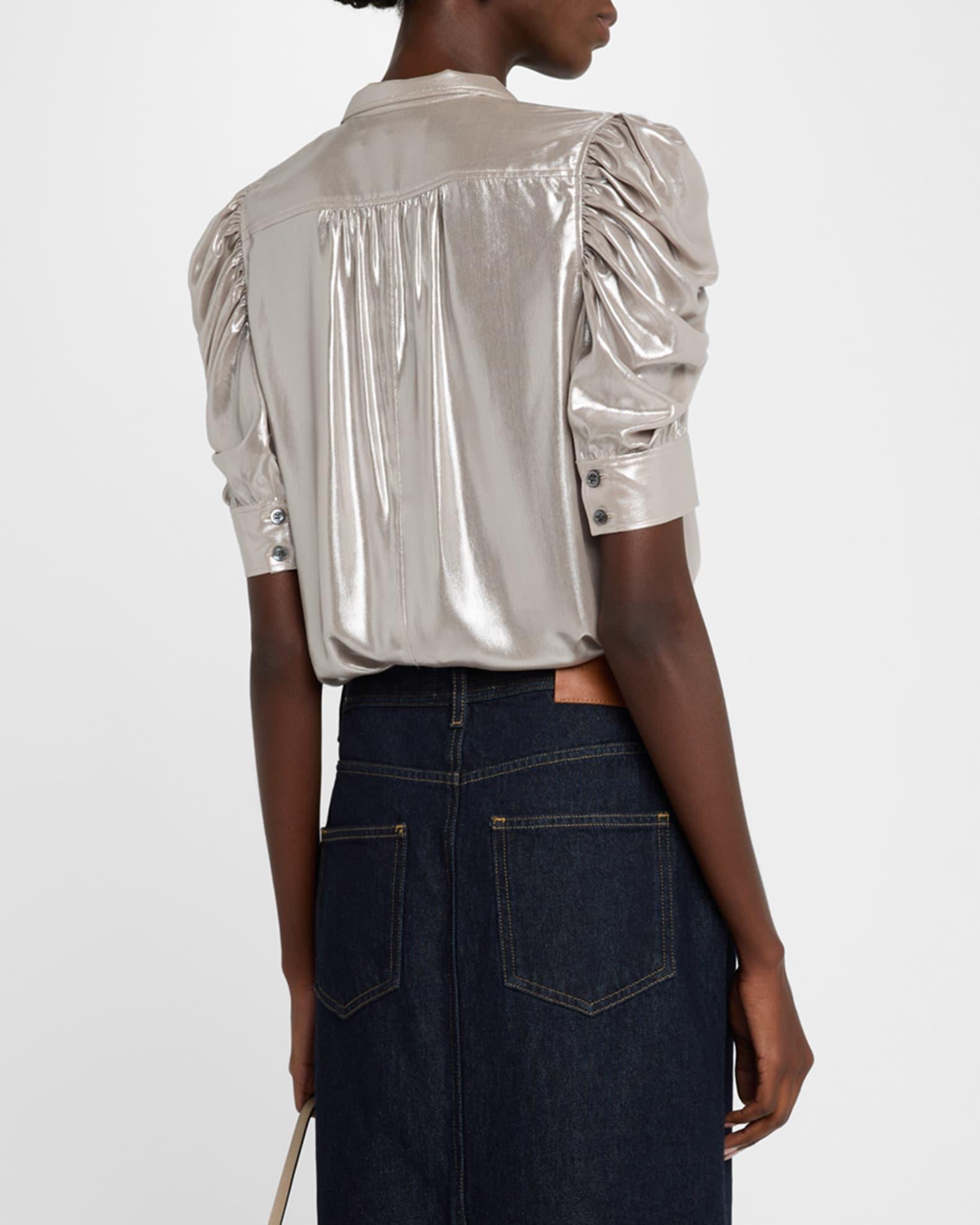 Gillian Metallic Lurex Top Product Image