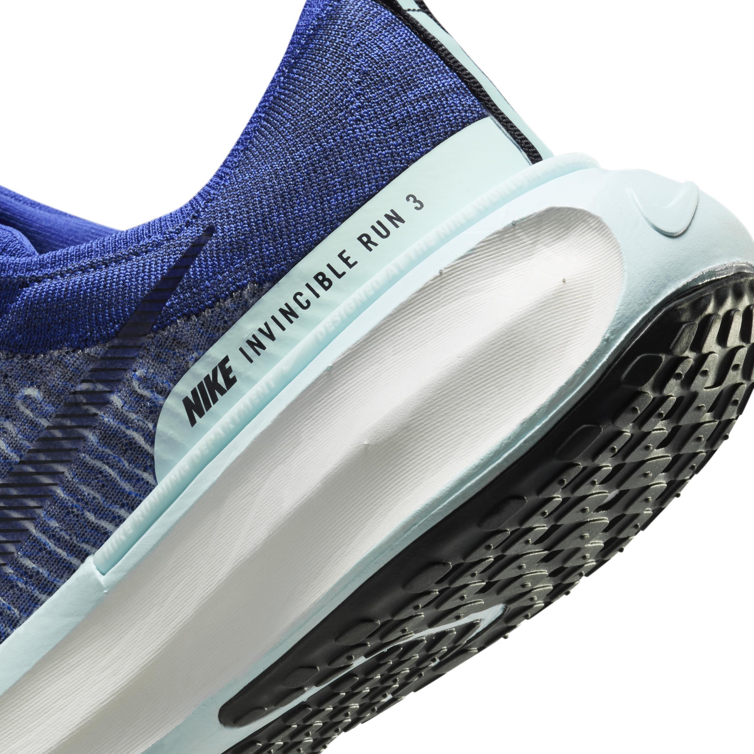 Nike Mens ZoomX Invincible Run Flyknit 3 - Running Shoes Astronomy Blue/Black/Glacier Blue Product Image