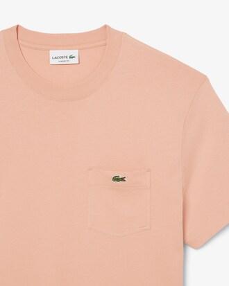 Cotton T-shirt with Breast Pocket Product Image