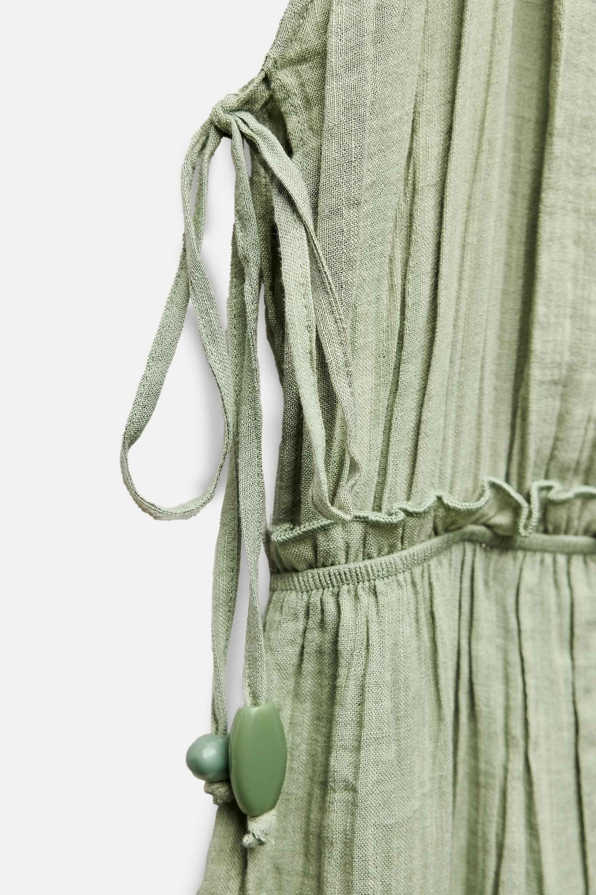 WRINKLED EFFECT RUSTIC JUMPSUIT Product Image