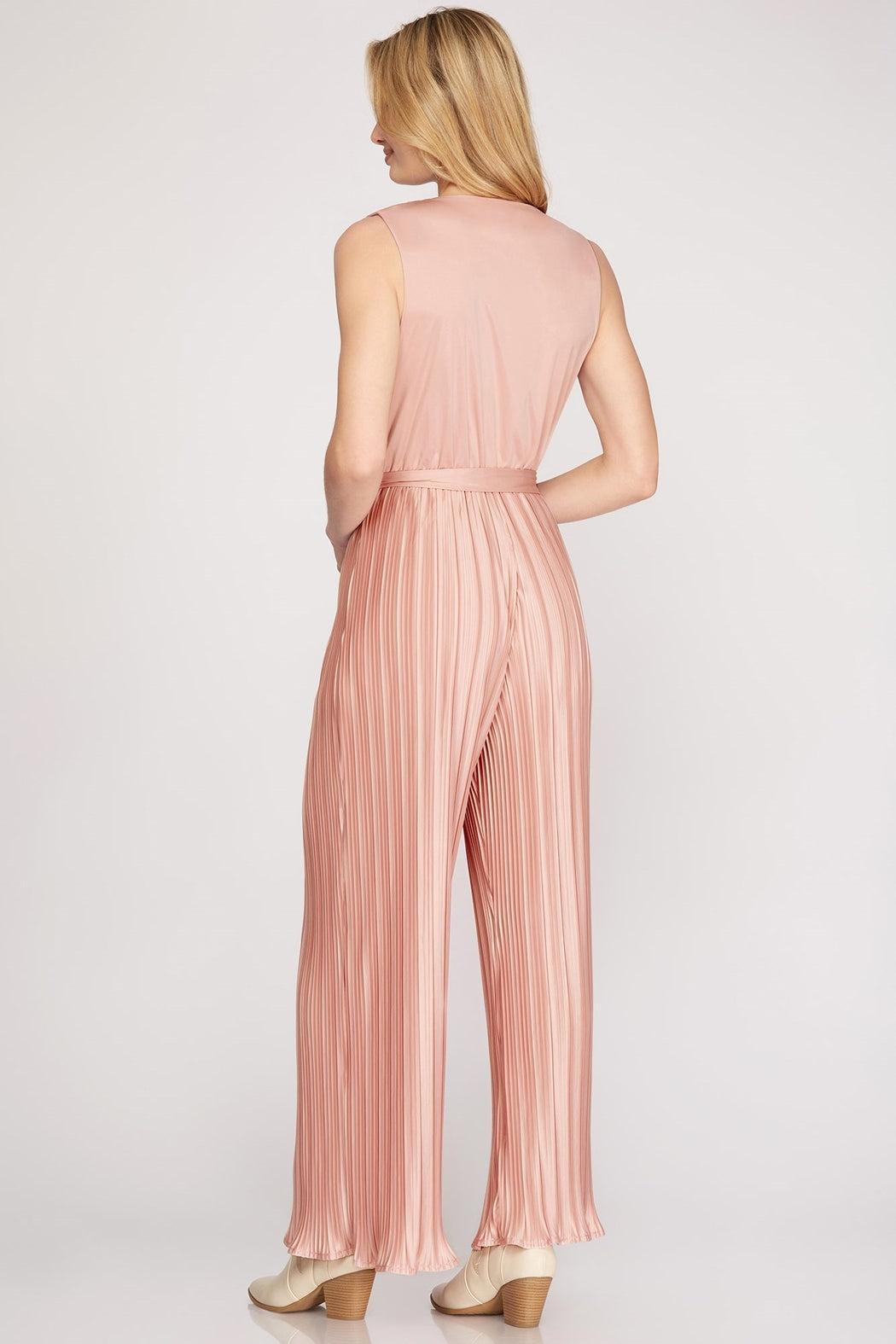 Pleated-Pant Jumpsuit Product Image
