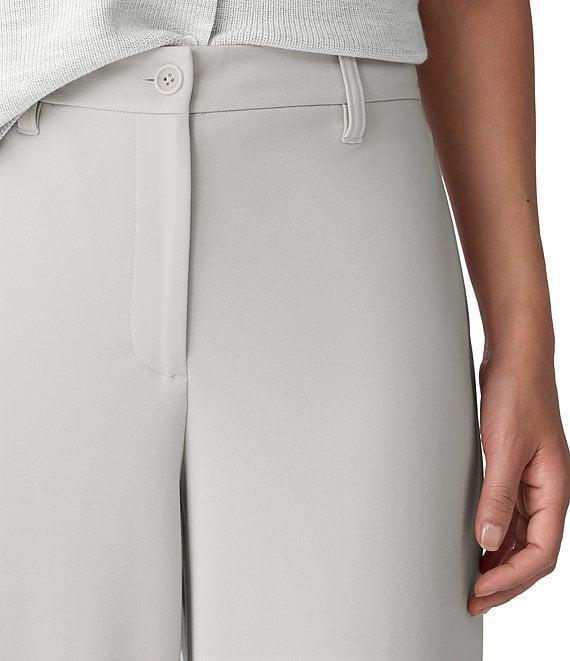 Eileen Fisher Ponte Wide Leg Full Length Trouser Product Image