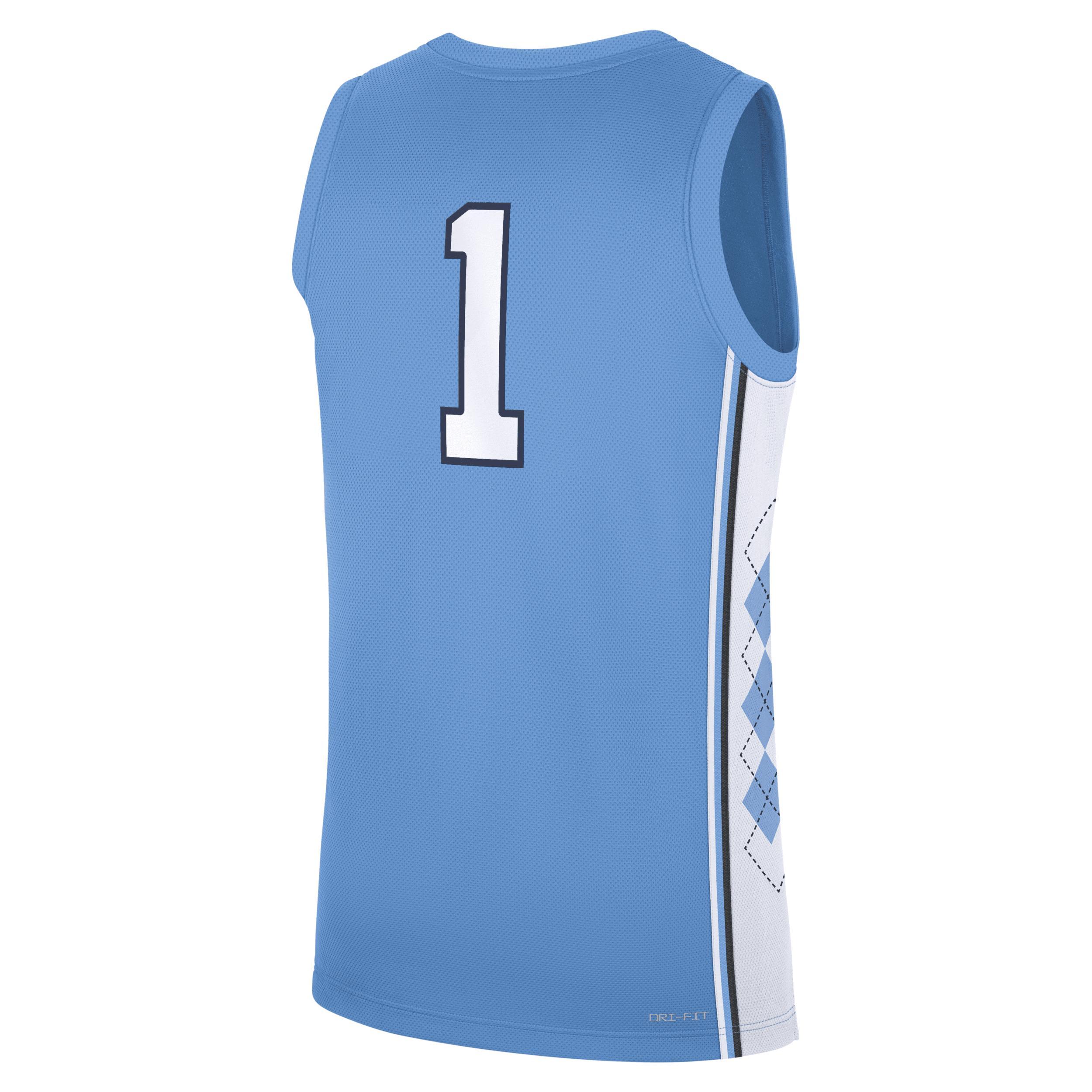 Mens North Carolina Tar Heels Replica Jordan Brand College Basketball Jersey | CLEVGRJJCBJUNC-UNC Product Image
