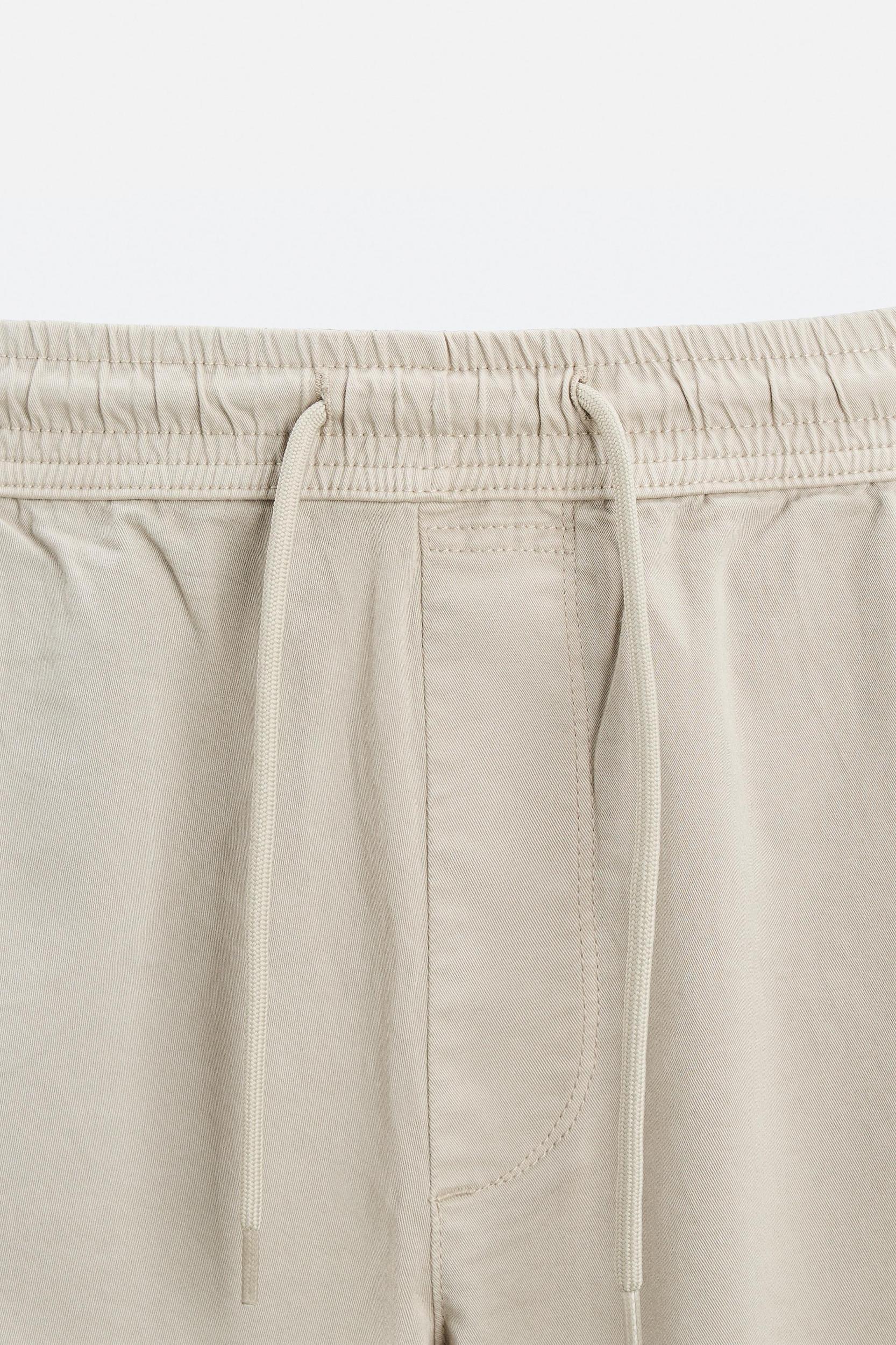WASHED JOGGER WAIST PANTS Product Image