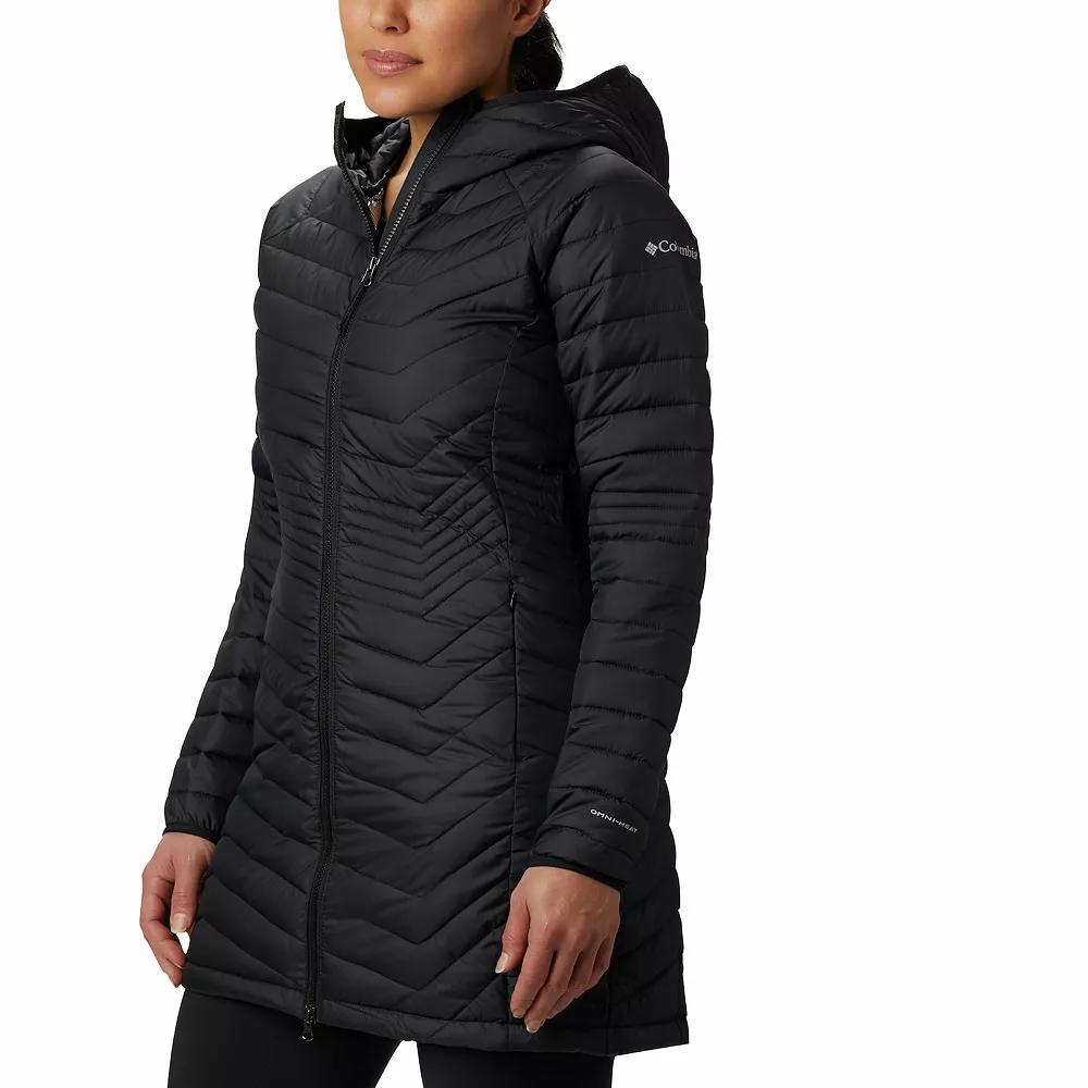 Women's Columbia Powder Lite Water-Resistant Midweight Jacket, Size: Small, Black Product Image