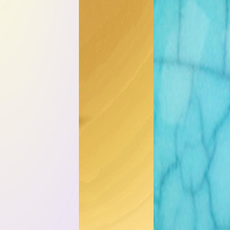 Rhinestone Heart Charm Beaded Stretch Bracelets Set of 5 Unisex Product Image