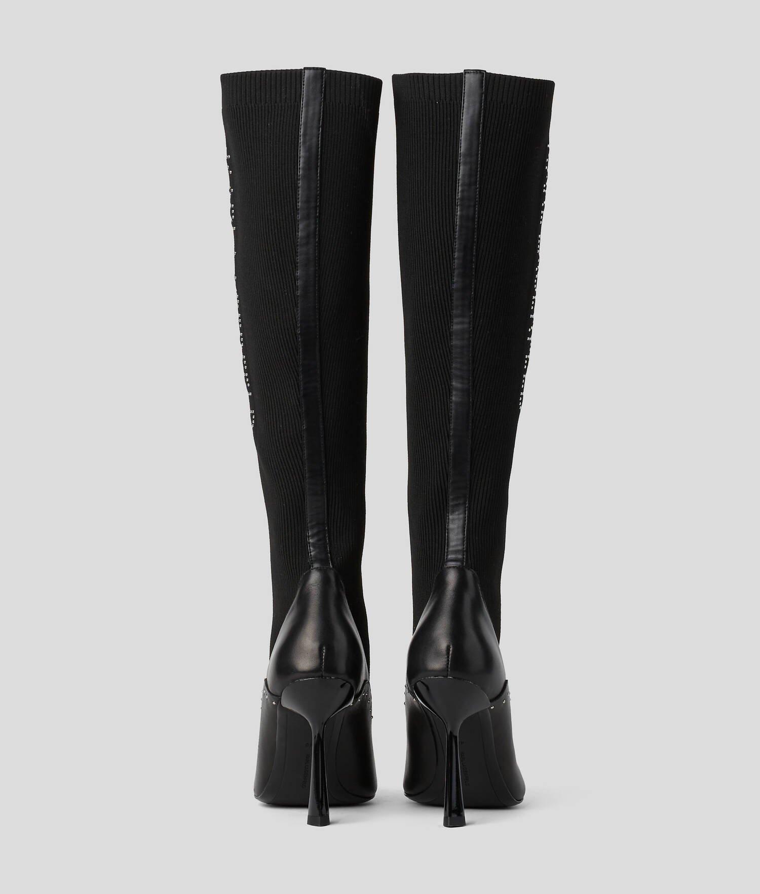 PANDARA STUDDED KNEE-HIGH BOOTS Product Image