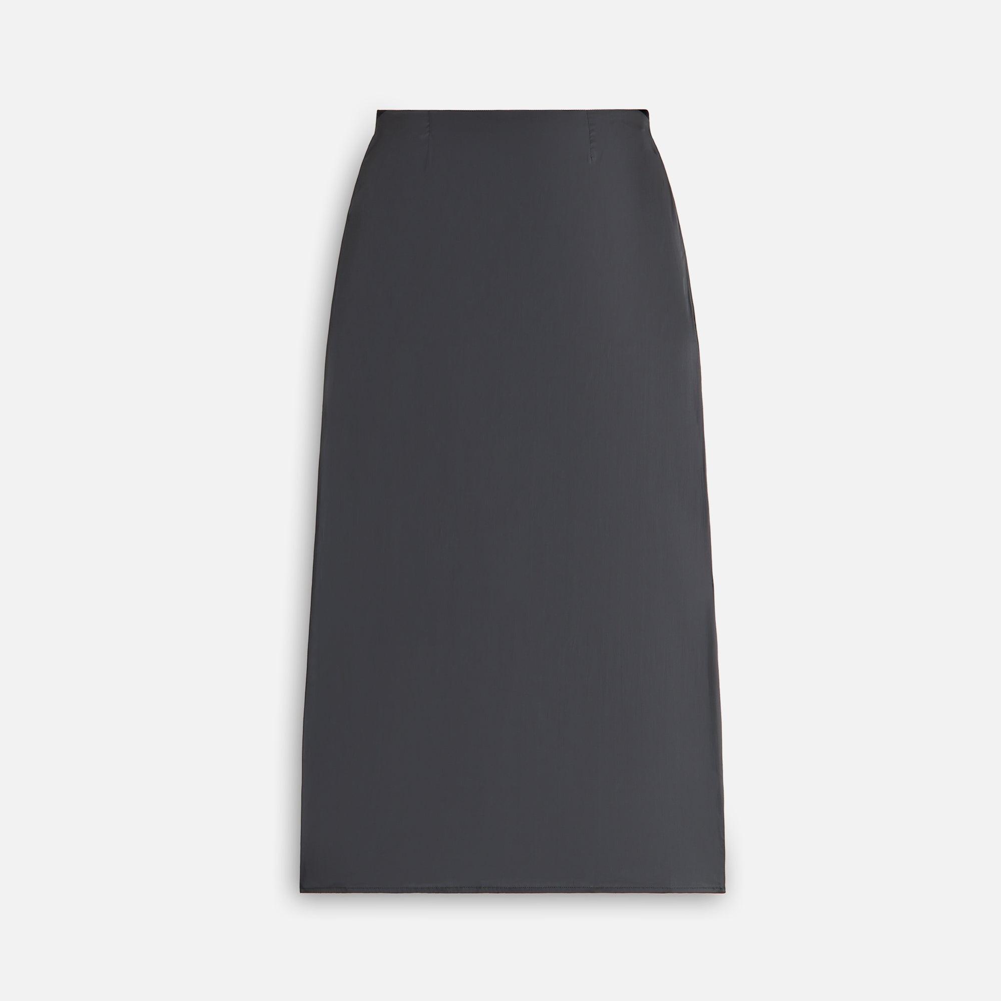 Kith Women Kaya Stretch Satin Skirt - Void Female Product Image