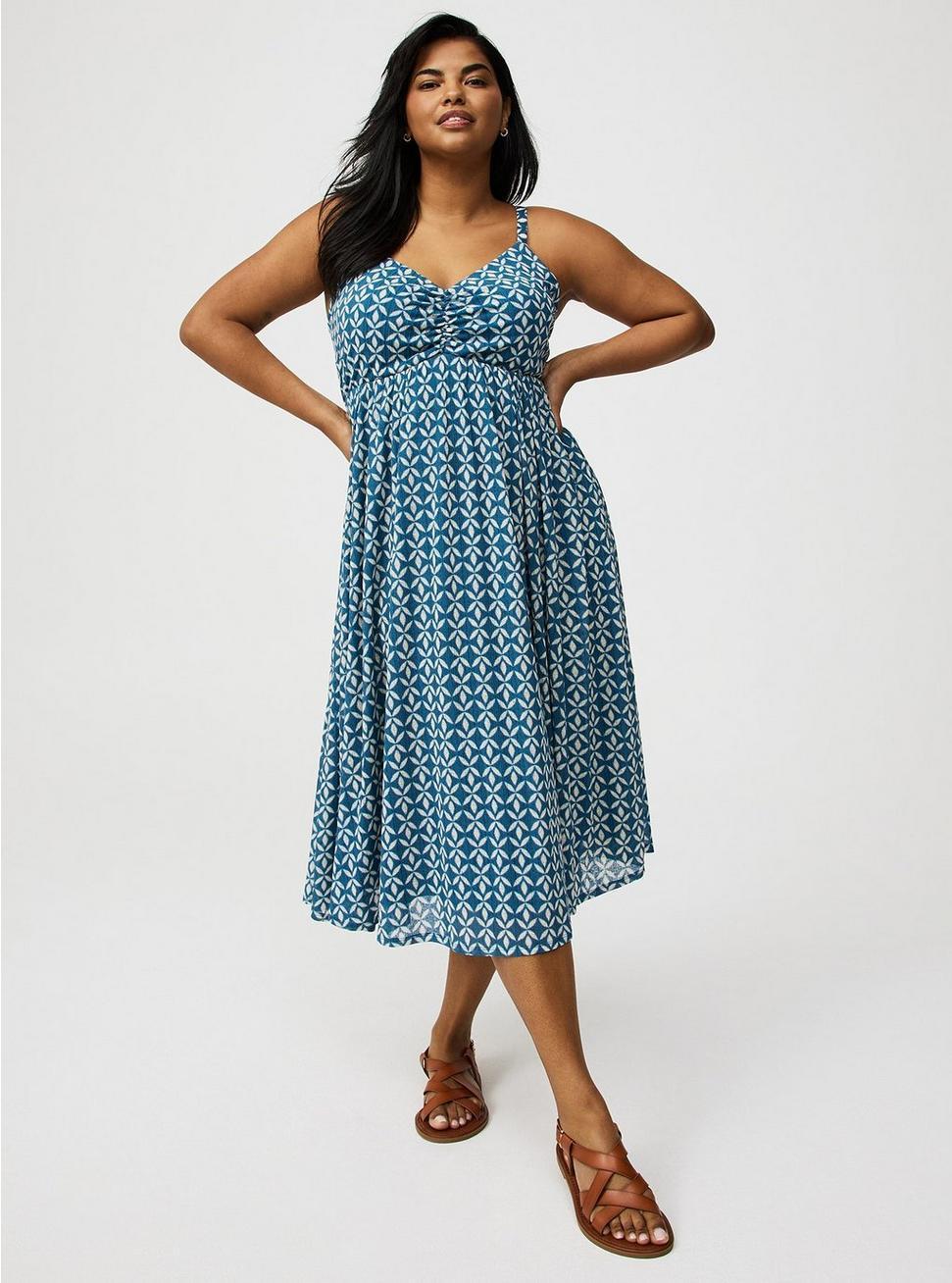 Sleeveless Tie-Back Midi Dress Product Image