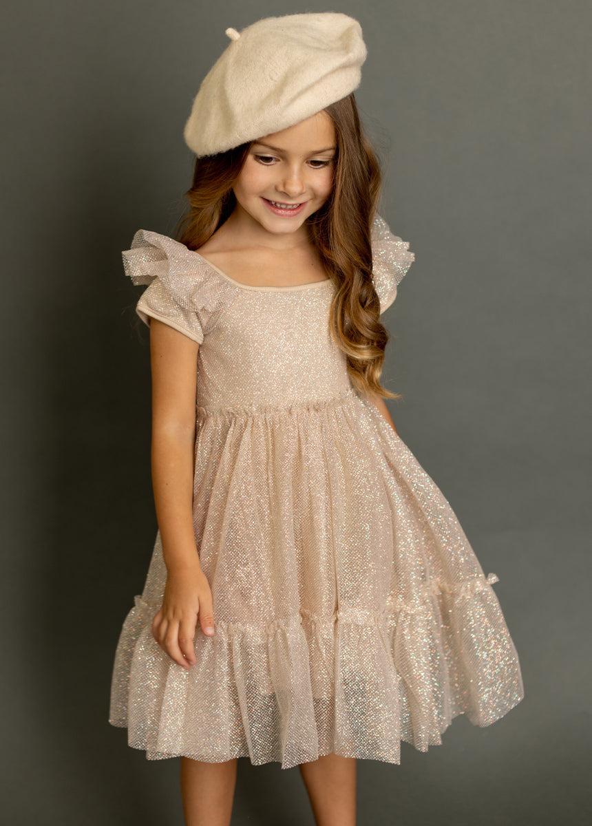 Andria Dress in Champagne Product Image