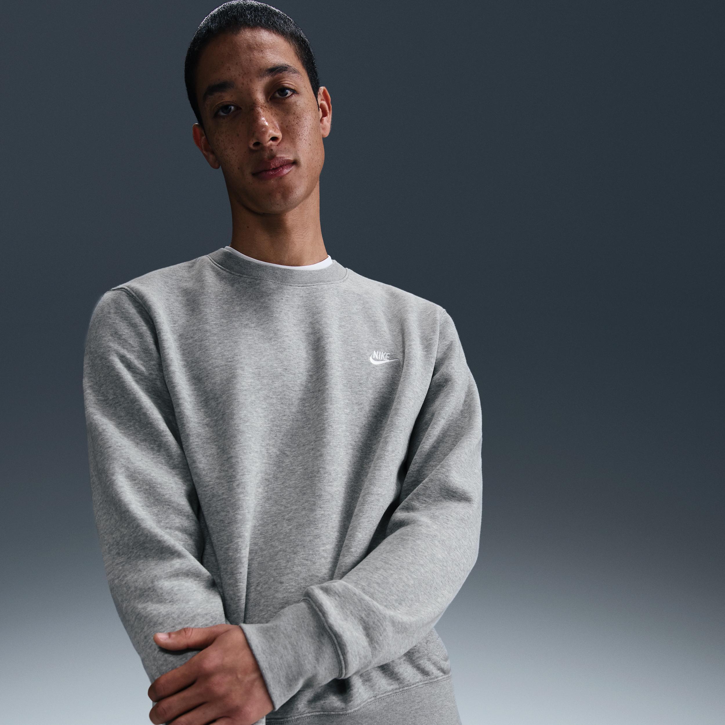 Nike Mens Club Fleece Crew | FN3886-063 Product Image