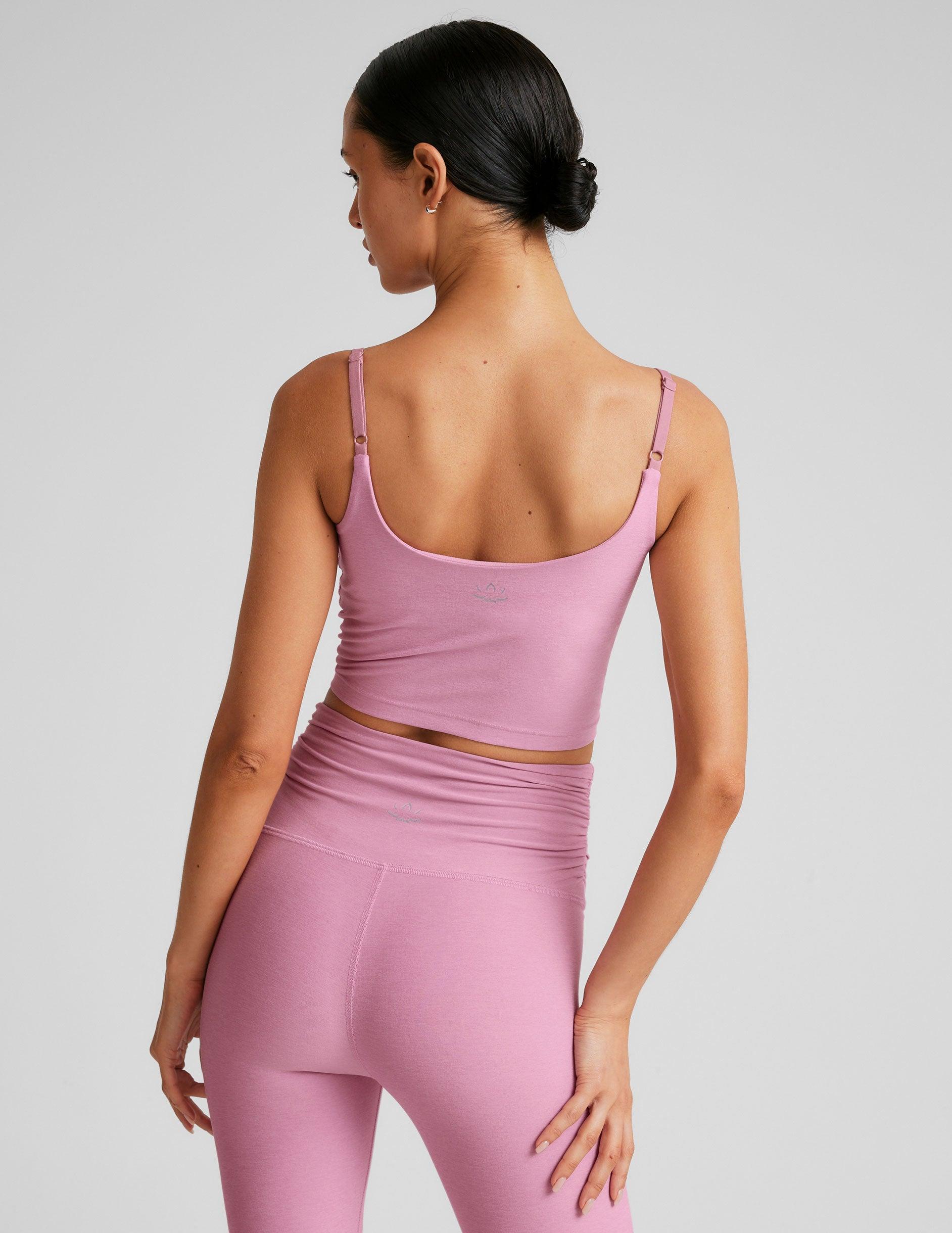 Spacedye Raise The Barre Shirred Cropped Tank Product Image