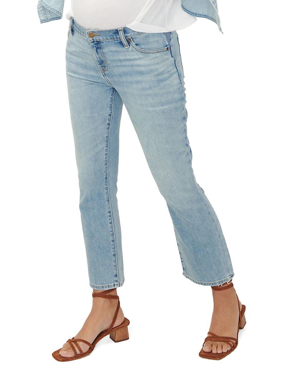 Womens The Under the Bump Crop Maternity Jeans Product Image