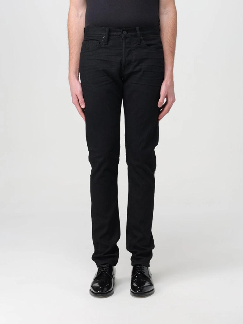 Jeans  Men Color Black Product Image