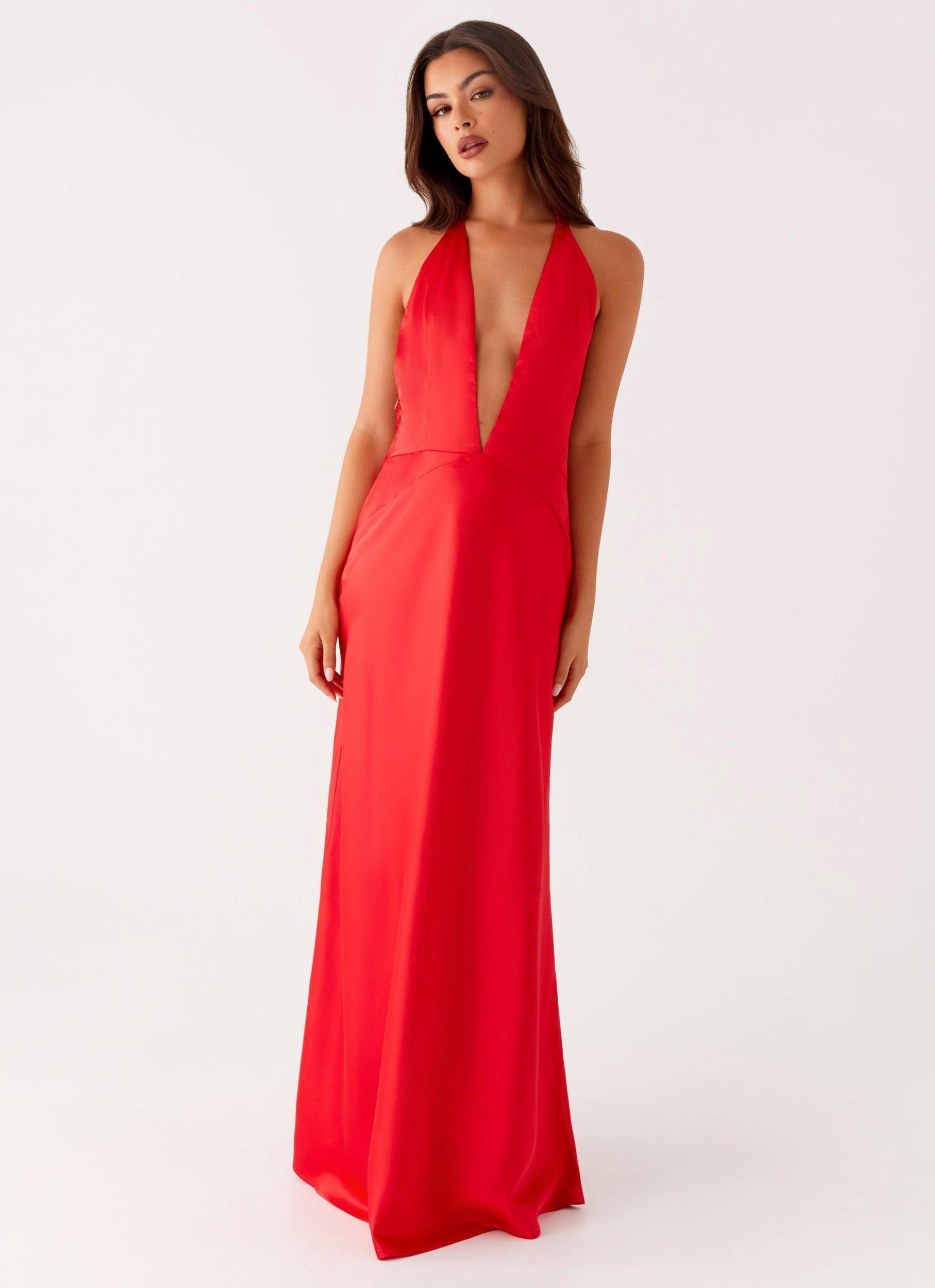 Idol Maxi Dress - Red Product Image